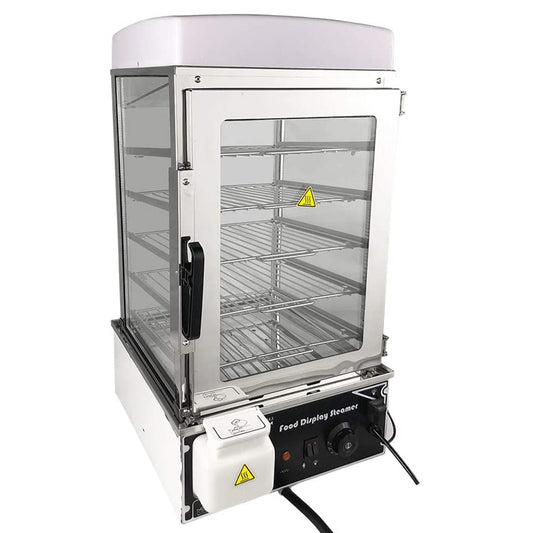 Chef Prosentisla 5-Layers Electric Bun Steamer Food Showcase,1100W